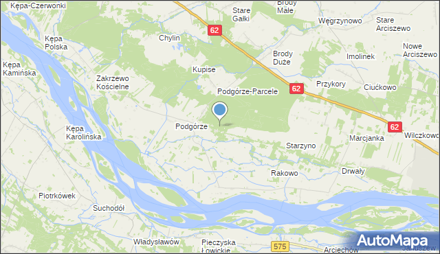 mapa Górny Śląsk, Górny Śląsk na mapie Targeo